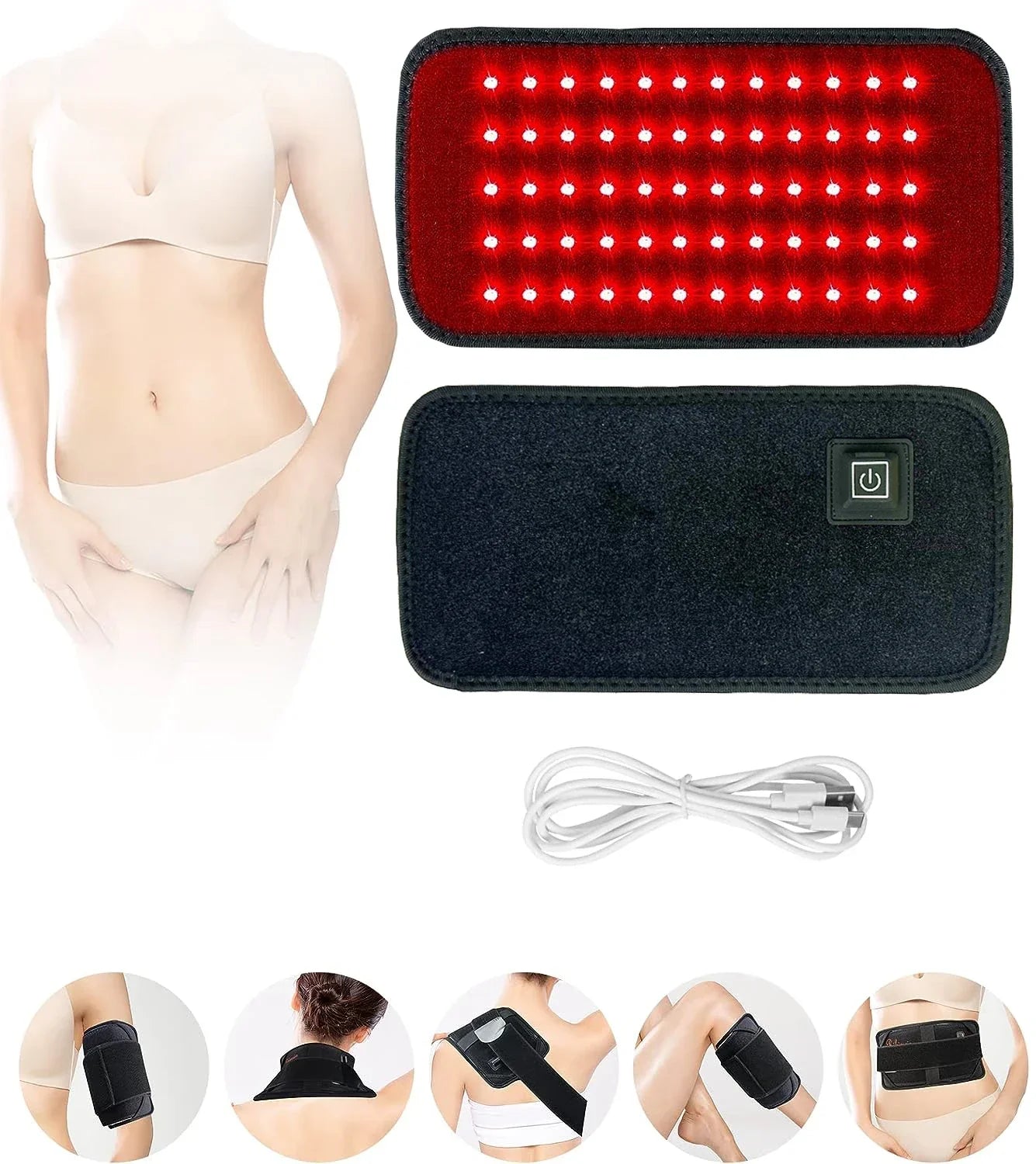 60 LEDs Red&Infrared Light Therapy Belt